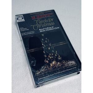 Carols For Christmas Royal College of Music Metropolitan Museum of Art VHS New